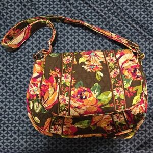 Vera Bradley Dark Brown Crossbody Bag